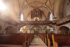 Blick auf die Orgel